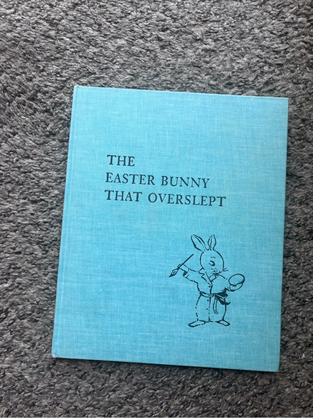 Light Blue 'The Easter Bunny That Overslept' Book